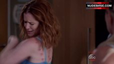 6. Sarah Drew in Hot Bra – Grey'S Anatomy