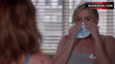 9. Sarah Drew in Hot Bra – Grey'S Anatomy
