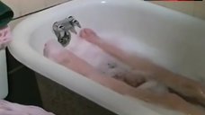 9. Brinke Stevens Naked in Bathtub – Haunting Fear