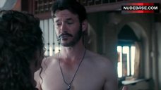 4. Lydia Wilson Flashes Breasts – Ripper Street