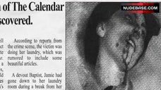 6. Jessica Brozosk Nude Breasts – Calendar Girl
