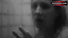 6. Jessica Sonneborn Nude in Shower – Never Open The Door