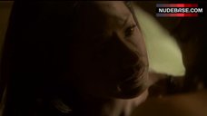 9. Vedette Lim Topless in Lesbian Scene – True Blood