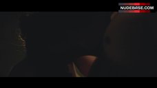 4. Elizabeth Olsen Boobs Scene – In Secret