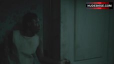 1. Brit Marling Boobs Scene – The Keeping Room