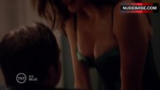 7. Emma Bell in Sexy Bodysuit – Dallas