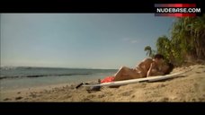 3. Daisy Betts in Hot Bikini on Beach – Caught Inside