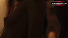 7. Kate Lyn Sheil Naked Boobs – Green