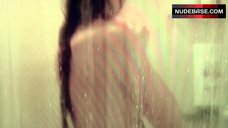 7. Kate Lyn Sheil Nude in Shower – Silver Bullets