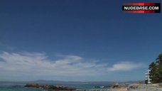 1. Lindsay Conkin in Bikini on Beach – Sharktopus