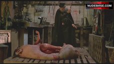 3. Jannete Tomiita Crawls Nude Out of Pig Carcass – Embodiment Of Evil