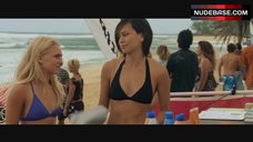 Sonya Balmores in Sexy Black Bikini – Soul Surfer