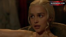5. Emilia Clarke Nude after Bathtub – Game Of Thrones
