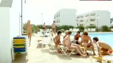 1. Bea Fiedler Topless near Pool – Sunshine Reggae Auf Ibiza