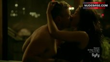 6. Roxanne Mckee Hot in Lingerie – Dominion