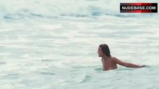 8. Martina Gedeck Swimming in Ocean Full Naked – Those Happy Years