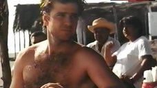 5. Rosanna Arquette Topless on Beach – The Wrong Man