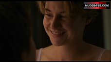 2. Shailene Woodley Intimate Scene – The Fault In Our Stars