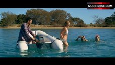 1. Adrienne Pickering Underwater in White Bikini – The Reef
