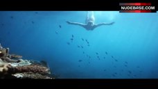 2. Adrienne Pickering Underwater in White Bikini – The Reef