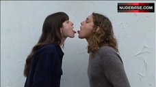 8. Ariane Labed Lesbian Kiss – Attenberg