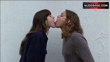 9. Ariane Labed Lesbian Kiss – Attenberg