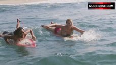 5. Sasha Jackson Ride on Surfboard in Bikini – Blue Crush 2
