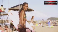 9. Sasha Jackson in Bikini on Beach – Blue Crush 2