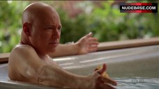 3. Camilla Luddington Naked in Hot Tub – Californication