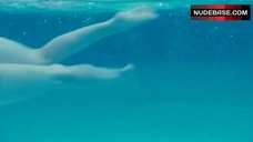 10. Cristin Milioti Full Naked in Pool – Year Of The Carnivore
