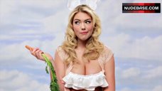 7. Kate Upton in Lingerie with Bunny Ears – Peter Cottontail