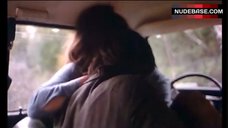 6. Christina Lindberg Exposed Breasts in Car – Exposed