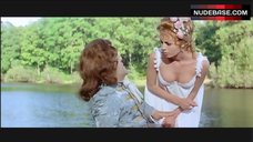 9. Michele Mercier Cleavage – Angelique And The King