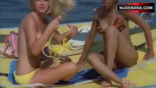 6. Jeane Manson Topless Sunbathing – The Young Nurses