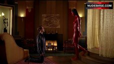 7. Jessica Clark Naked Boobs and Bush – True Blood