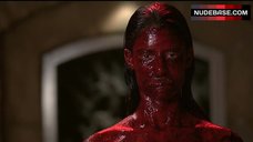 10. Jessica Clark Shows Tits and Bush  – True Blood
