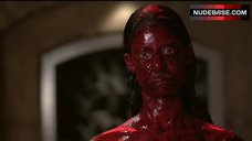 9. Jessica Clark Shows Tits and Bush  – True Blood