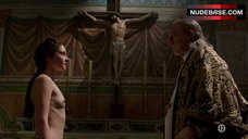 1. Marta Gastini Naked in Church – Borgia