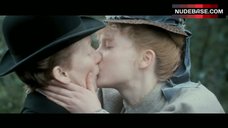 6. Mia Wasikowska Lesbian Kiss – Albert Nobbs