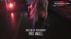 7. Topless Jeneta St. Clair Shows Striptease – After Midnight