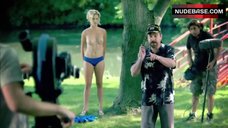 8. Nicole Arbour Topless Scene – Silent But Deadly