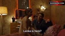 10. Katja Nesytowa Shows Boobs in Strip Club – In The Face Of Crime