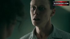 1. Jessica Brown Findlay Sex on Floor – The Outcast