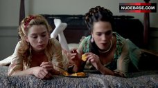 1. Jessica Brown Findlay Hot Scene – Harlots