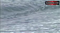 1. Jun Suzuki in Sexy Green Bikini – Hot Rangers