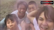 7. Jun Suzuki in Sexy Green Bikini – Hot Rangers