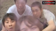 9. Jun Suzuki in Sexy Green Bikini – Hot Rangers