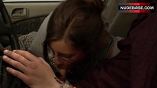 2. Helene Zimmer Real Blowjob in Car – Q