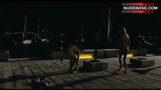2. Aimee Holihen Nude Jump in Water – What'S Your Number?