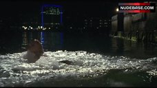 8. Aimee Holihen Nude Jump in Water – What'S Your Number?